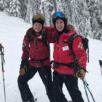 Dr. Carey with Dr. Geoff Ferguson, Medical Director of Snoqualmie Pass