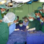 Dr. Carey in Iraqi operating room